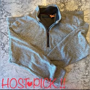 G. H. Bass & Co 1/4 Zip Pullover Sweater